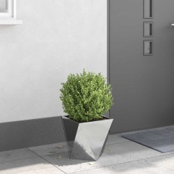 Jardinière Argent 30 x 30 x 30 cm Acier galvanisé 554326554326