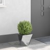 Jardinière Argent 30 x 30 x 30 cm Acier galvanisé 554326554326