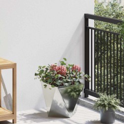 Jardinière 2 pcs Argent 30 x 30 x 30 cm Acier galvanisé 554327554327
