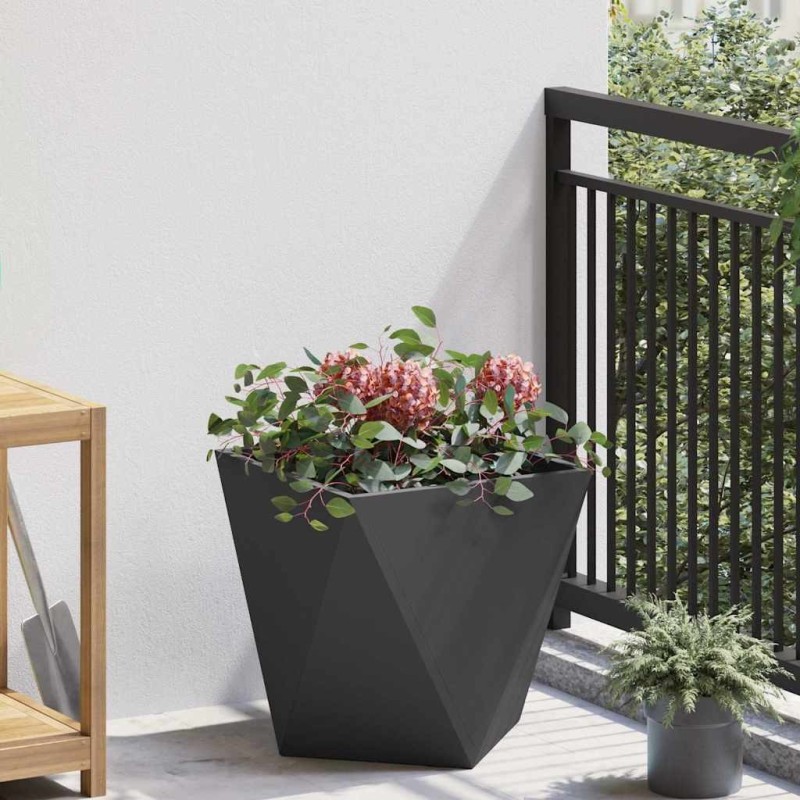 Jardinière Noir 40 x 40 x 40 cm Acier 554330554330