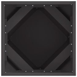 Jardinière Noir 40 x 40 x 40 cm Acier 554330554330