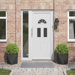 Jardinière 2 pcs Noir 40 x 40 x 40 cm Acier 554331554331