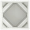 Jardinière Blanc 40 x 40 x 40 cm Acier 554332554332