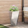 Jardinière 2 pcs Argent 40 x 40 x 75 cm Acier inoxydable 554334554334