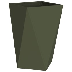 Jardinière Vert olive 50 x 50 x 75 cm Acier 554336554336