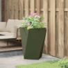 Jardinière Vert olive 50 x 50 x 75 cm Acier 554336554336