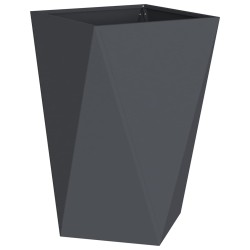 Jardinière 2 pcs Anthracite 50 x 50 x 75 cm Acier 554337554337