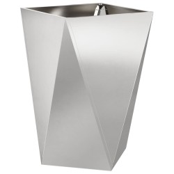 Jardinière Argent 50 x 50 x 75 cm Acier inoxydable 554339554339