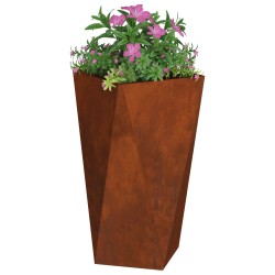 Jardinière 2 pcs Rouillé 40 x 40 x 75 cm 554341554341