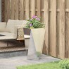 Jardinière Argent 40 x 40 x 75 cm Acier inoxydable 554342554342