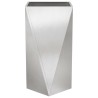 Jardinière Argent 40 x 40 x 75 cm Acier inoxydable 554342554342