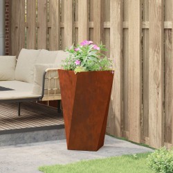 Jardinière Rouillé 40 x 40 x 75 cm 554343554343