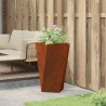 Jardinière Rouillé 40 x 40 x 75 cm 554343554343