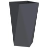Jardinière Anthracite 40 x 40 x 75 cm Acier 554344554344