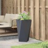 Jardinière Anthracite 40 x 40 x 75 cm Acier 554344554344