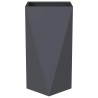 Jardinière 2 pcs Anthracite 40 x 40 x 75 cm Acier 554345554345