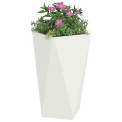 Jardinière Blanc 40 x 40 x 75 cm Acier 554356554356