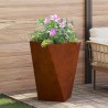 Jardinière 2 pcs Rouillé 50 x 50 x 75 cm 554367554367
