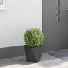 Jardinière Noir 30 x 30 x 30 cm Acier 554368554368
