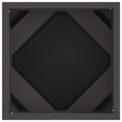 Jardinière Noir 30 x 30 x 30 cm Acier 554368554368