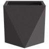 Jardinière 2 pcs Noir 30 x 30 x 30 cm Acier 554369554369