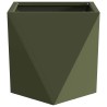 Jardinière 2 pcs Vert olive 30 x 30 x 30 cm Acier 554370554370
