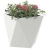 Jardinière Blanc 30 x 30 x 30 cm Acier 554371554371