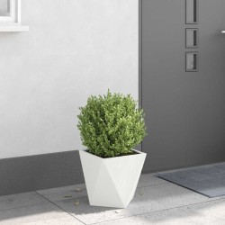 Jardinière Blanc 30 x 30 x 30 cm Acier 554371554371