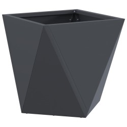 Jardinière Anthracite 30 x 30 x 30 cm Acier 554372554372