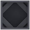 Jardinière Anthracite 30 x 30 x 30 cm Acier 554372554372