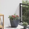 Jardinière 2 pcs Anthracite 30 x 30 x 30 cm Acier 554373554373