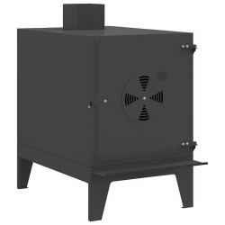 Réchaud de Camping Noir 35 x 50 x 60 cm Acier laminé à froid 554375554375