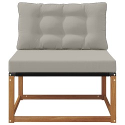 Sofa de milieu extérieur Bois d'Acacia Massif Naturel 554381554381