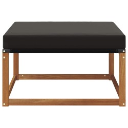 Pouf d'Extérieur Bois d'Acacia Massif Naturel 554382554382