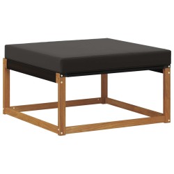 Pouf d'Extérieur Bois d'Acacia Massif Naturel 554382554382