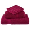 Serviettes de toilette premium SOLUND 2 pièces Bordeaux 30 x 30 cm 600 g/m² 554385554385
