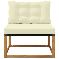 Sofa de milieu extérieur Bois d'Acacia Massif Naturel 554391554391