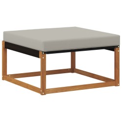 Pouf d'Extérieur Bois d'Acacia Massif Naturel 554392554392