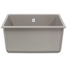Évier Gris 430 x 460 mm 80% Quartz et 20% Résine 554394554394