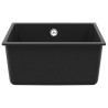 Évier Noir 430 x 460 mm 80% Quartz et 20% Résine 554396554396