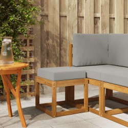 Banc de Tabouret Gris Naturel et Clair 43 x 43 x 37 cm 554399554399