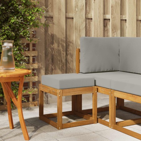 Banc de Tabouret Gris Naturel et Clair 43 x 43 x 37 cm 554399554399