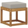 Banc de Tabouret Gris Naturel et Clair 43 x 43 x 37 cm 554399554399