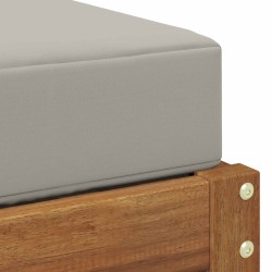 Banc de Tabouret Gris Naturel et Clair 43 x 43 x 37 cm 554399554399