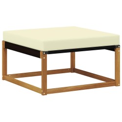 Pouf d'Extérieur Bois d'Acacia Massif Naturel 554405554405