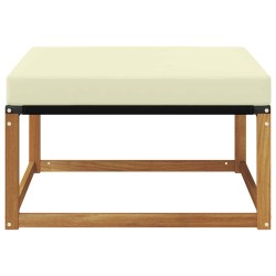 Pouf d'Extérieur Bois d'Acacia Massif Naturel 554405554405