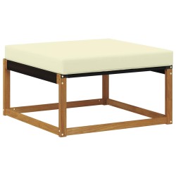 Pouf d'Extérieur Bois d'Acacia Massif Naturel 554405554405