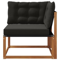 Canapé d'angle extérieur Bois d'Acacia Massif Naturel 554420554420