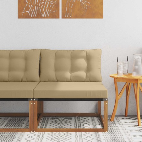 Unité de canapé sectionnel Bois d'Acacia Massif Naturel 554423554423