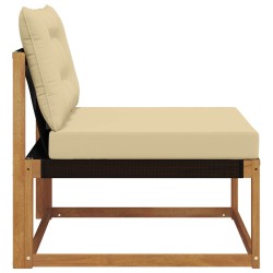 Unité de canapé sectionnel Bois d'Acacia Massif Naturel 554423554423